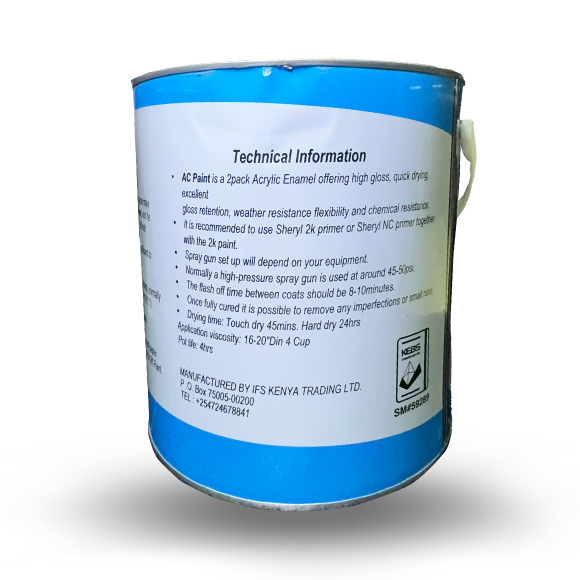 Sheryl Coatings 2K Acrylic Paint